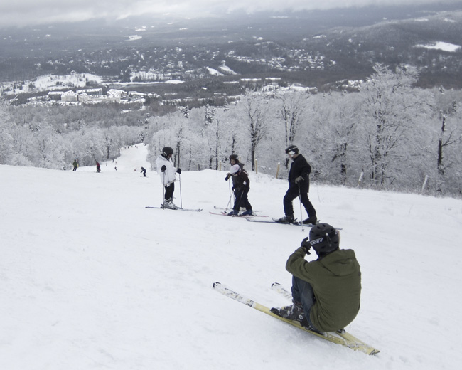 Skiing